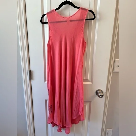 India Boutique Pink Maxi Dress One Size - Picture 3 of 8